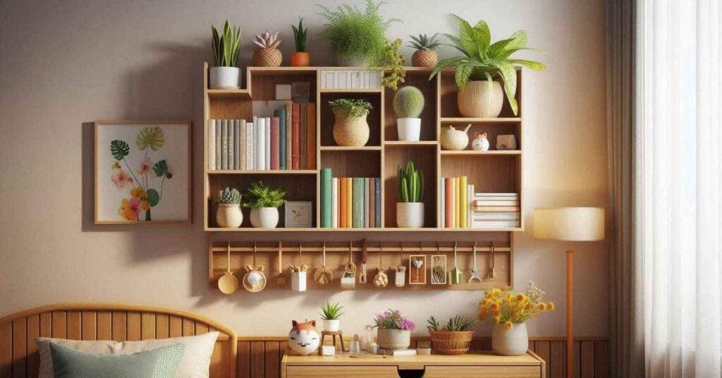 Adjustable Wall-Mounted Shelf